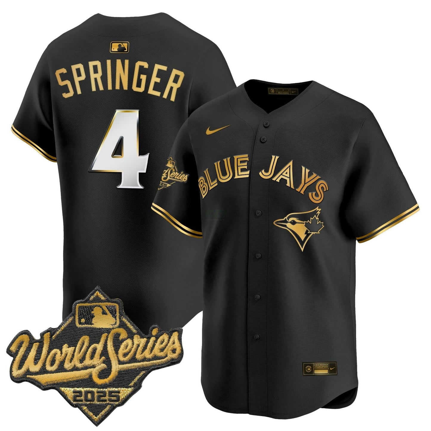 Camisa MLB Men’s Toronto 2025 World Series Vapor Premier Limited Jersey