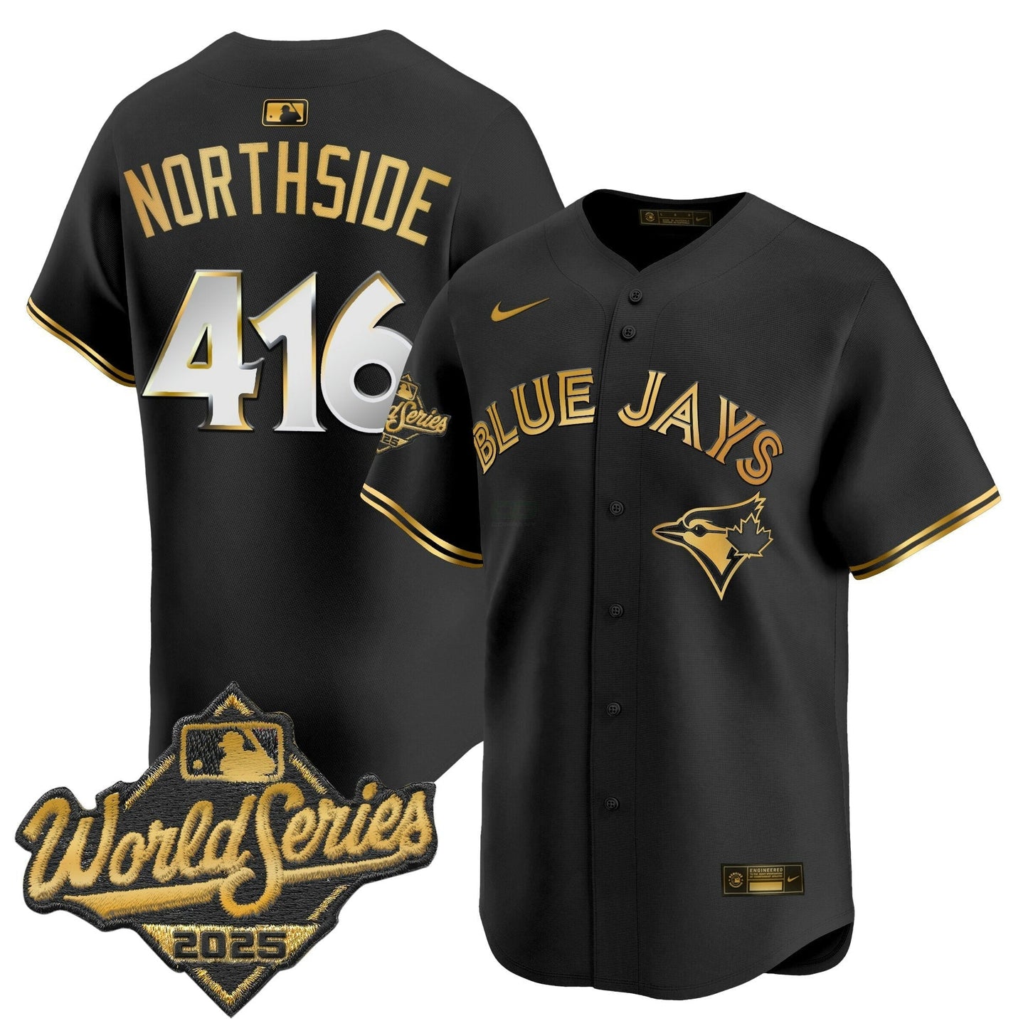 Camisa MLB Men’s Toronto 2025 World Series Vapor Premier Limited Jersey