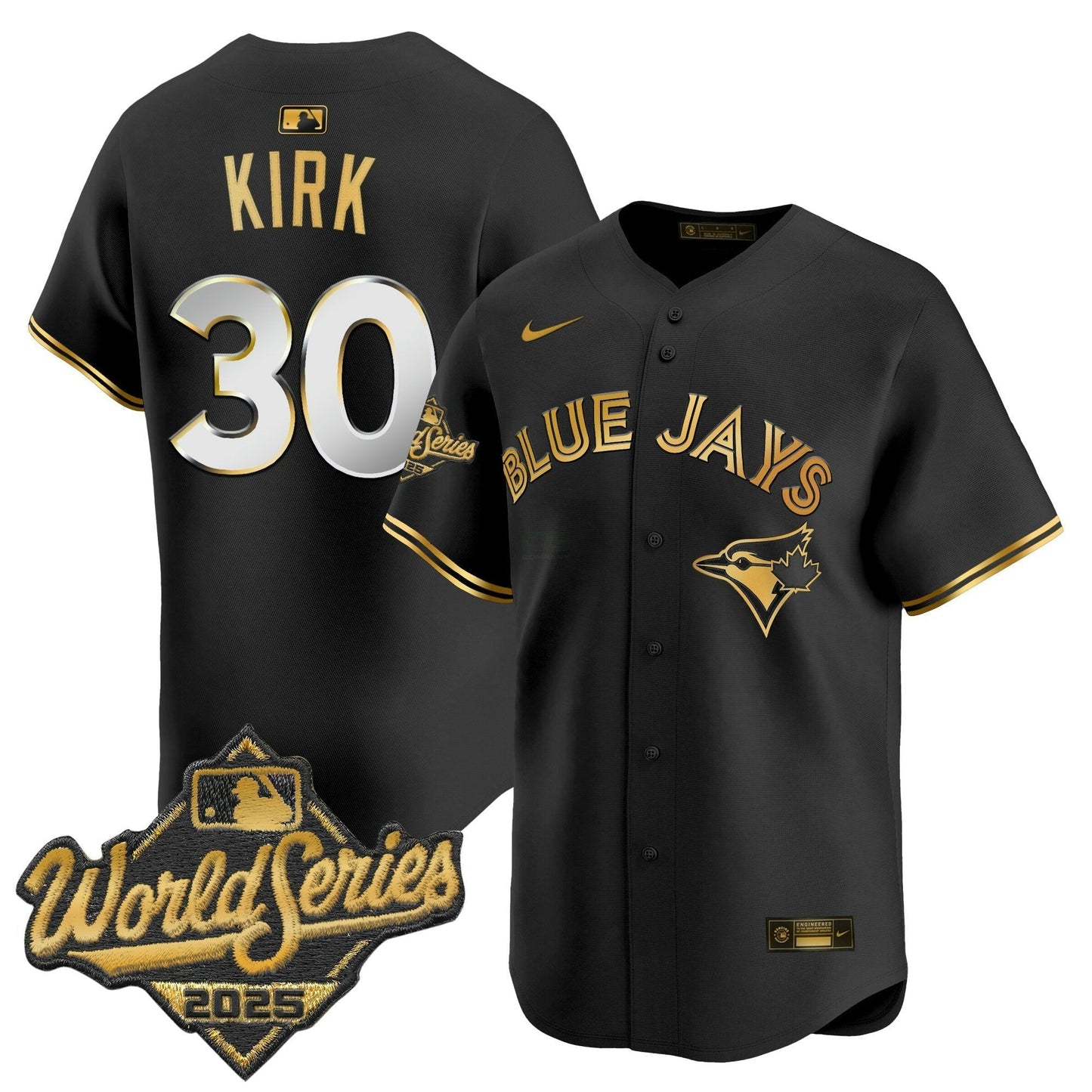 Camisa MLB Men’s Toronto 2025 World Series Vapor Premier Limited Jersey