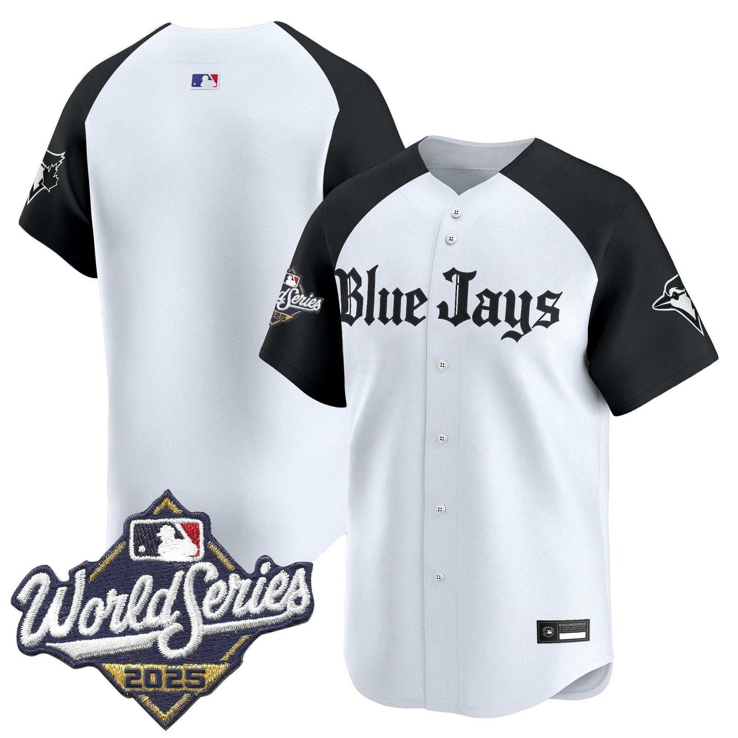 Camisa MLB Men’s Toronto 2025 World Series Vapor Premier Limited Jersey V2 – Gothic North Edition