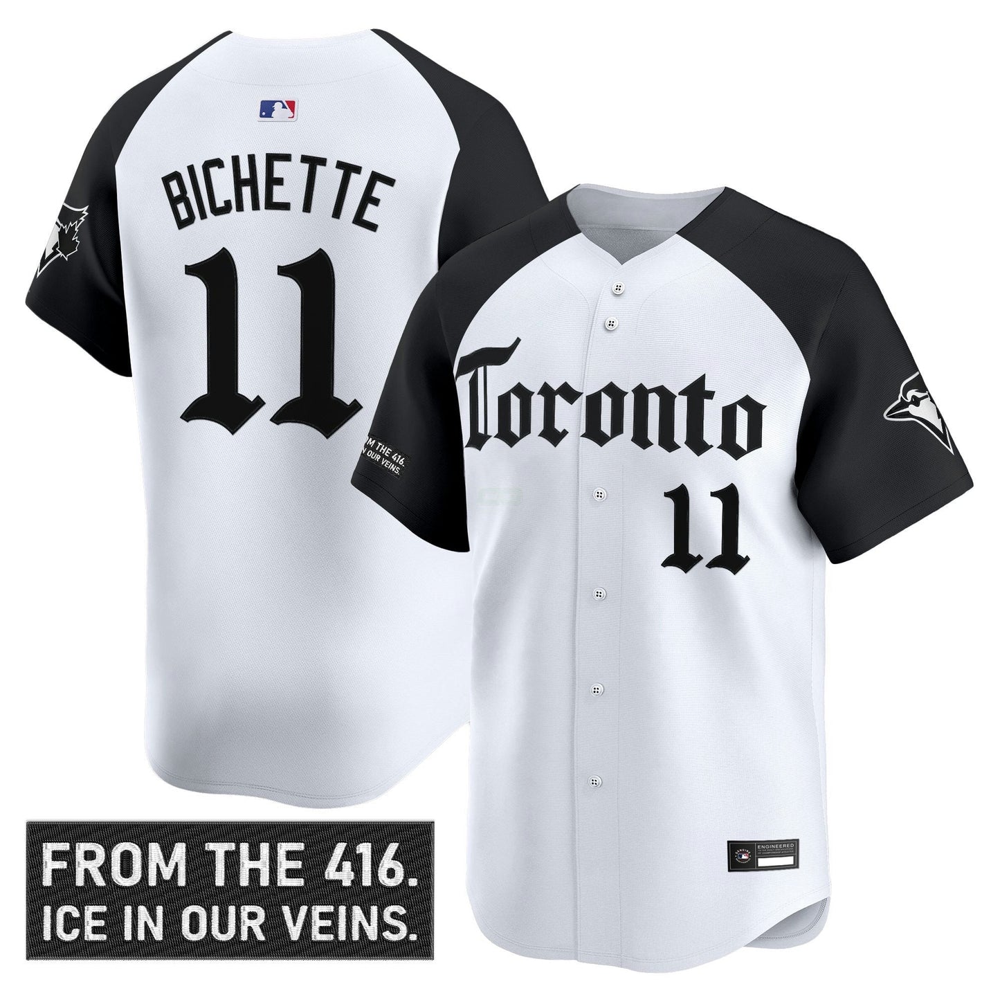 Camisa MLB Men’s Toronto ‘Gothic North Edition’ Vapor Premier Limited Jersey