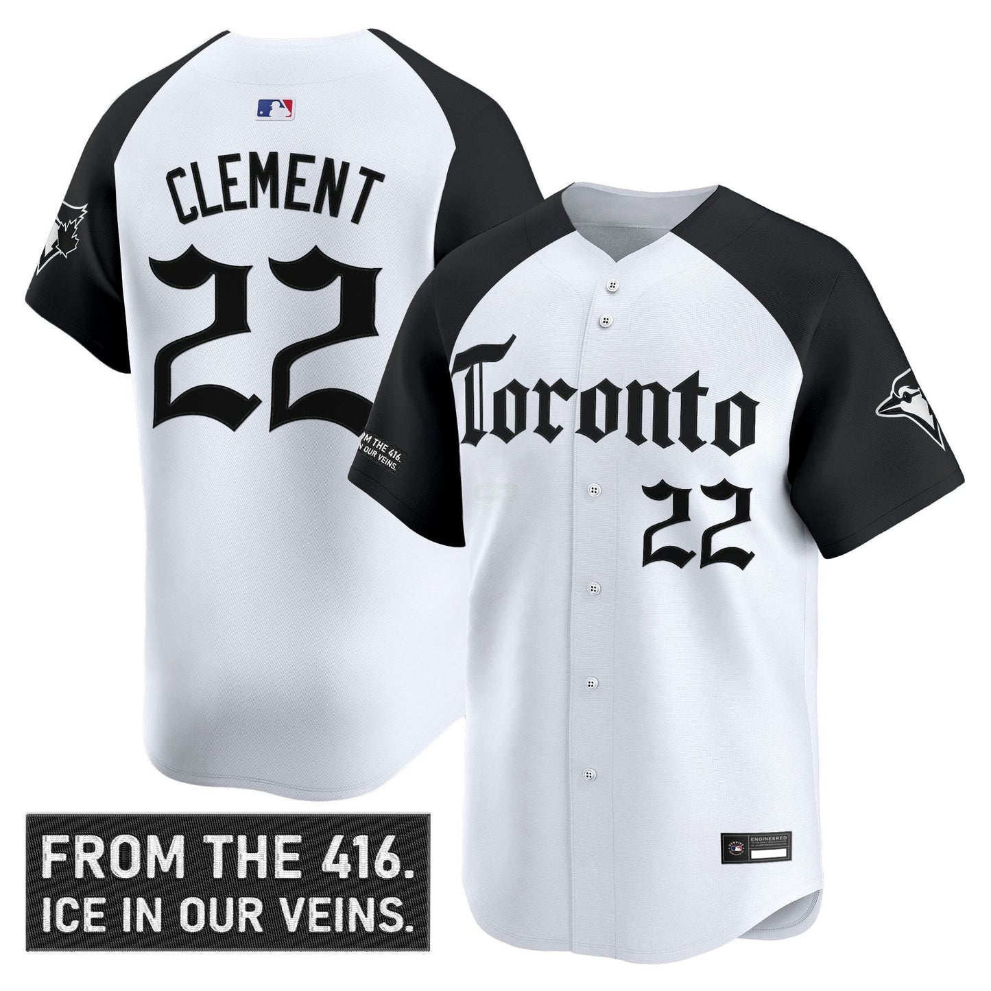 Camisa MLB Men’s Toronto ‘Gothic North Edition’ Vapor Premier Limited Jersey