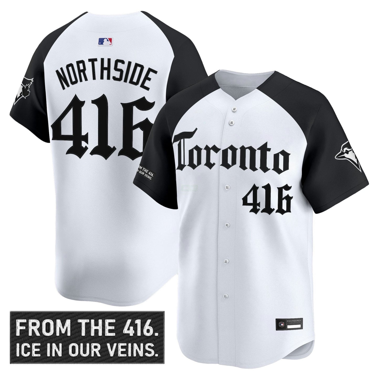 Camisa MLB Men’s Toronto ‘Gothic North Edition’ Vapor Premier Limited Jersey
