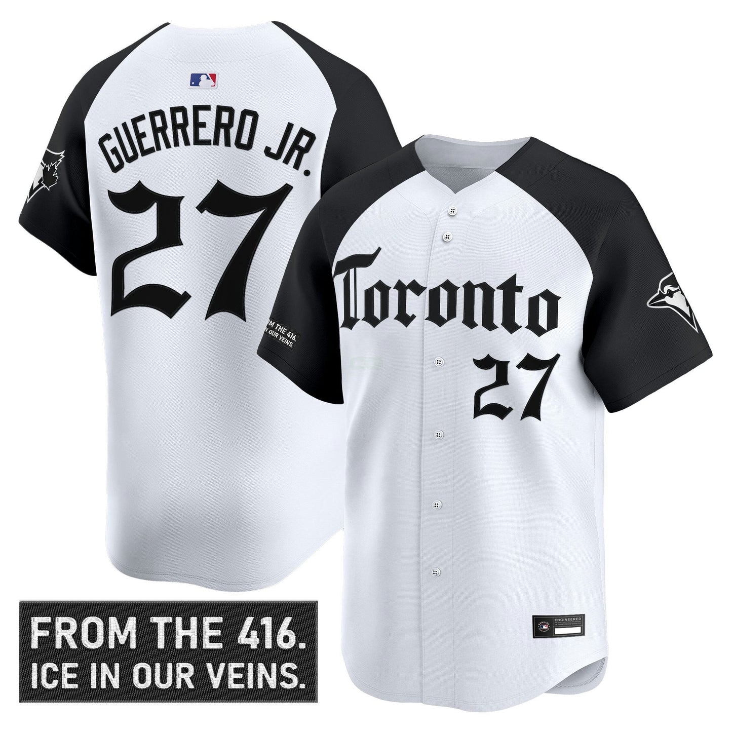 Camisa MLB Men’s Toronto ‘Gothic North Edition’ Vapor Premier Limited Jersey