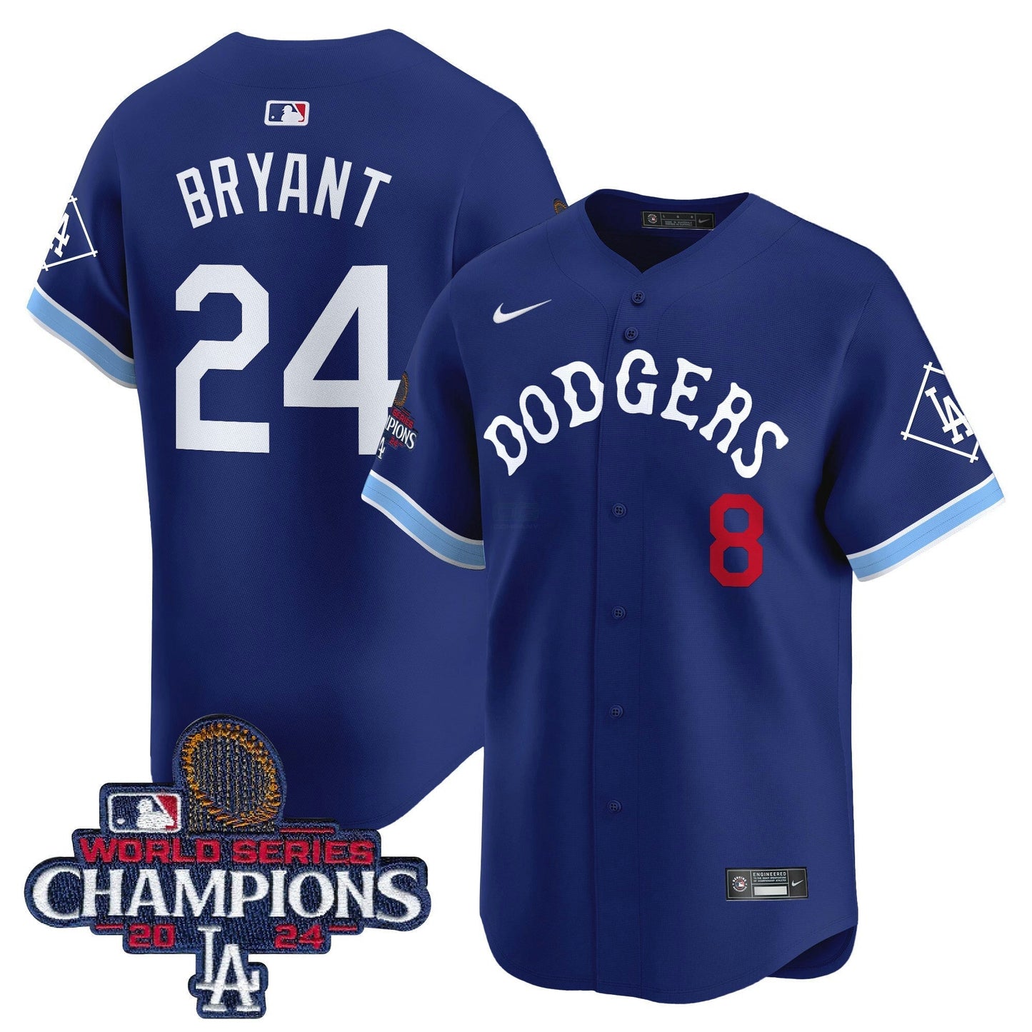 Camisa MLB Men’s Tribute 2024 World Series Champions Vapor Premier Limited Jersey