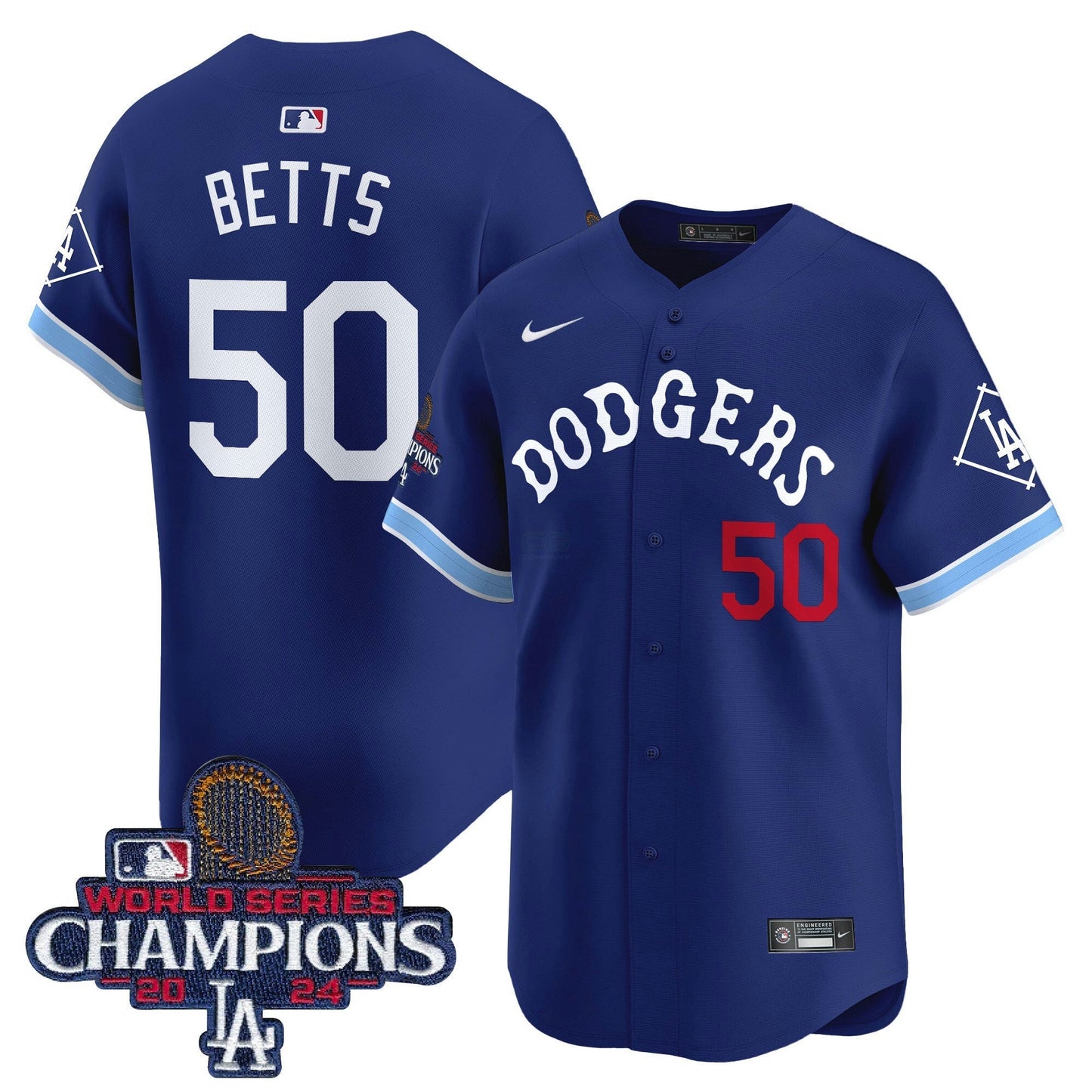 Camisa MLB Men’s Tribute 2024 World Series Champions Vapor Premier Limited Jersey