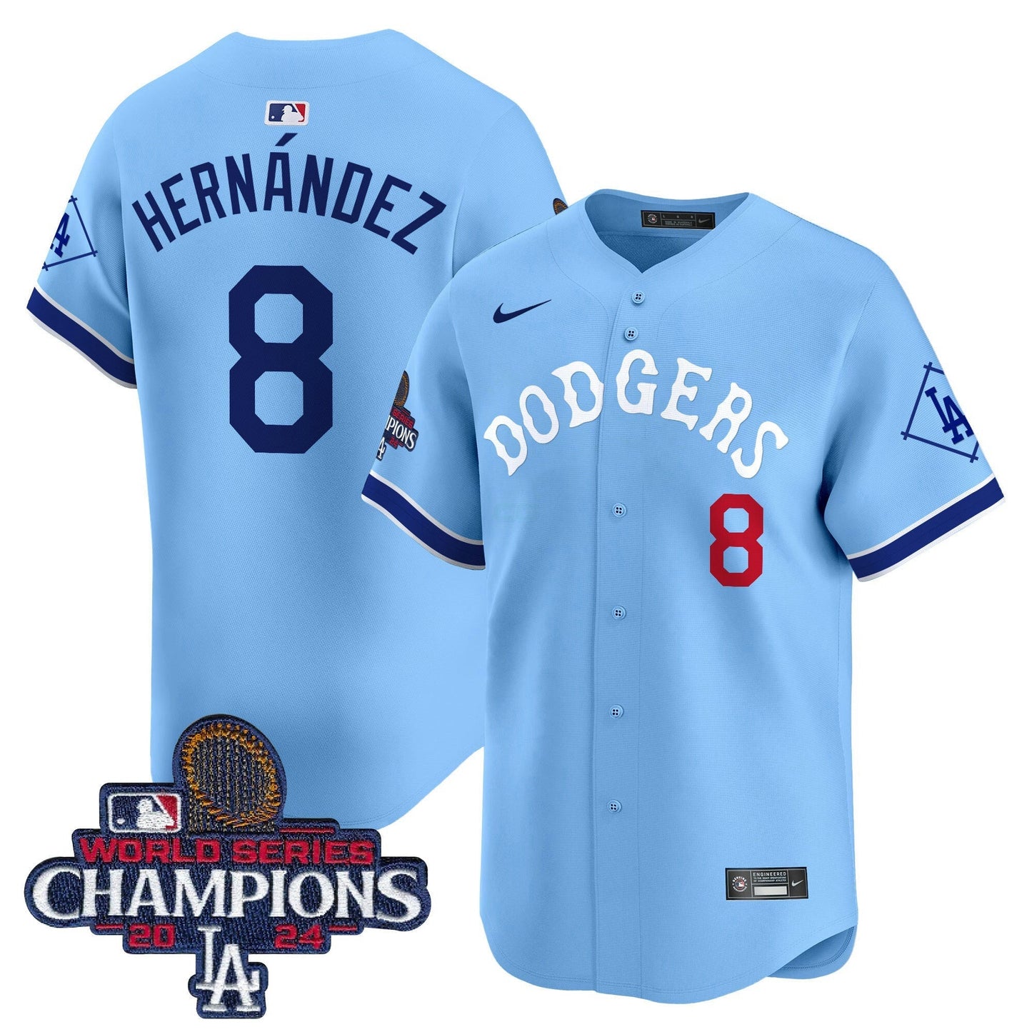 Camisa MLB Men’s Tribute 2024 World Series Champions Vapor Premier Limited Jersey