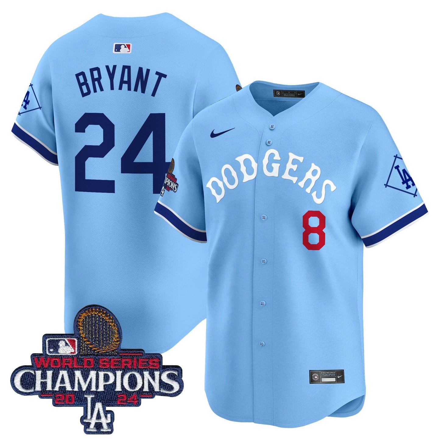 Camisa MLB Men’s Tribute 2024 World Series Champions Vapor Premier Limited Jersey