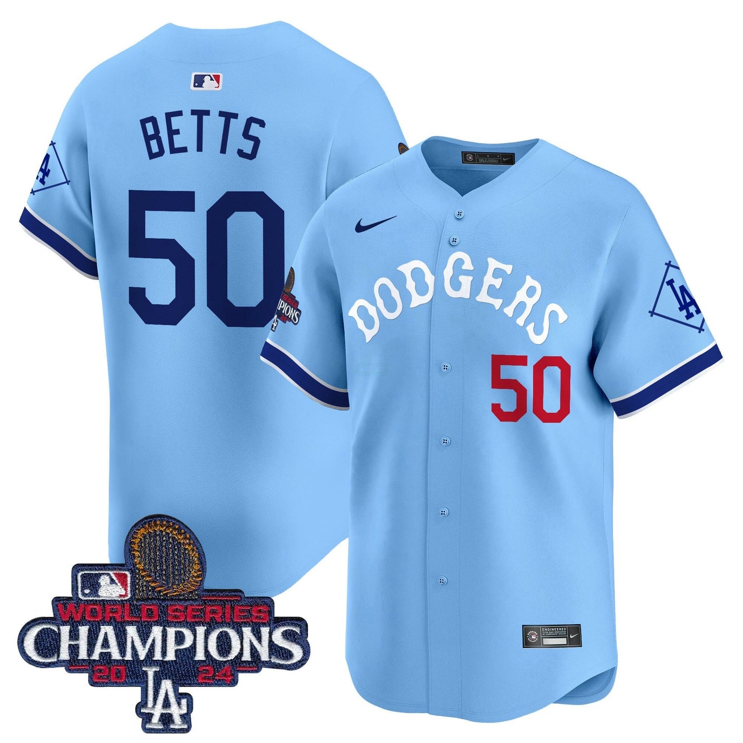 Camisa MLB Men’s Tribute 2024 World Series Champions Vapor Premier Limited Jersey