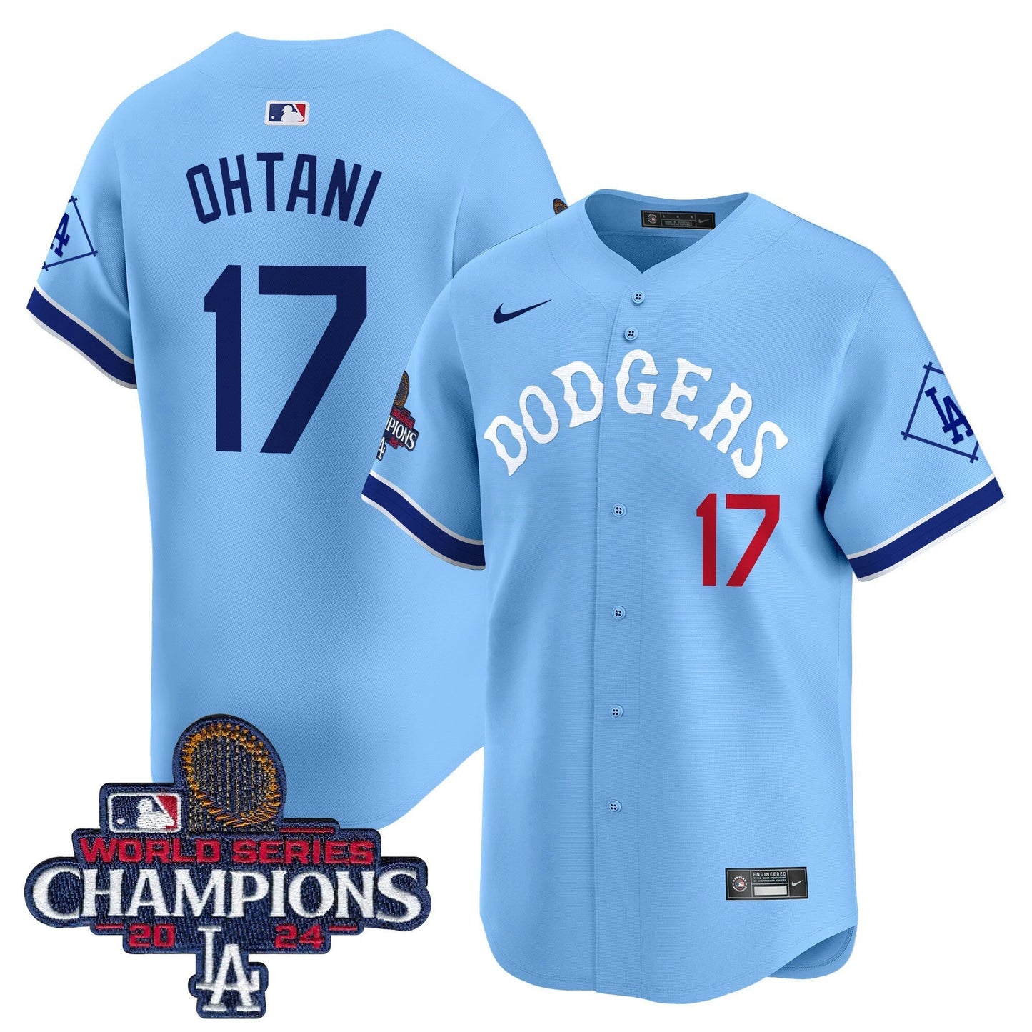 Camisa MLB Men’s Tribute 2024 World Series Champions Vapor Premier Limited Jersey