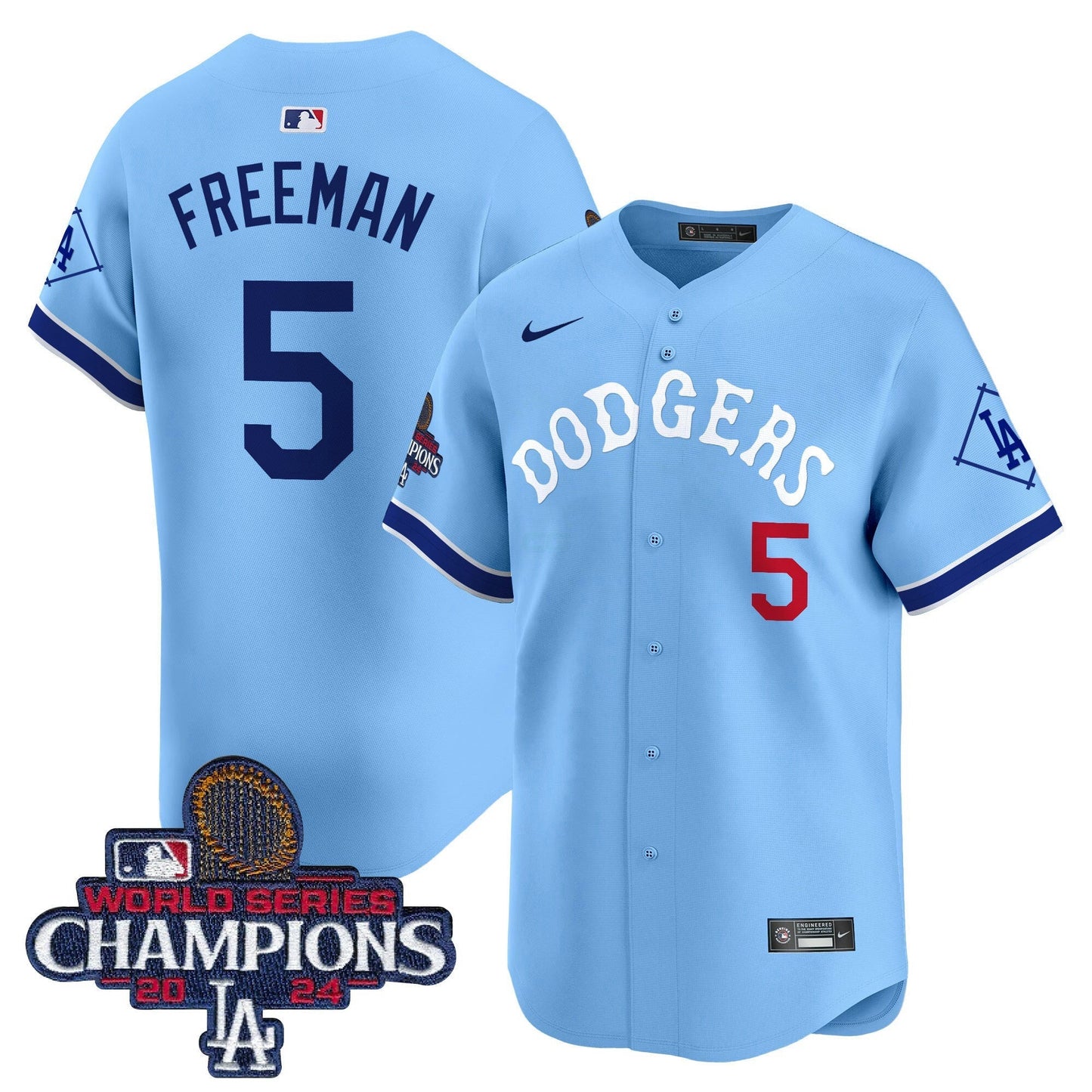 Camisa MLB Men’s Tribute 2024 World Series Champions Vapor Premier Limited Jersey