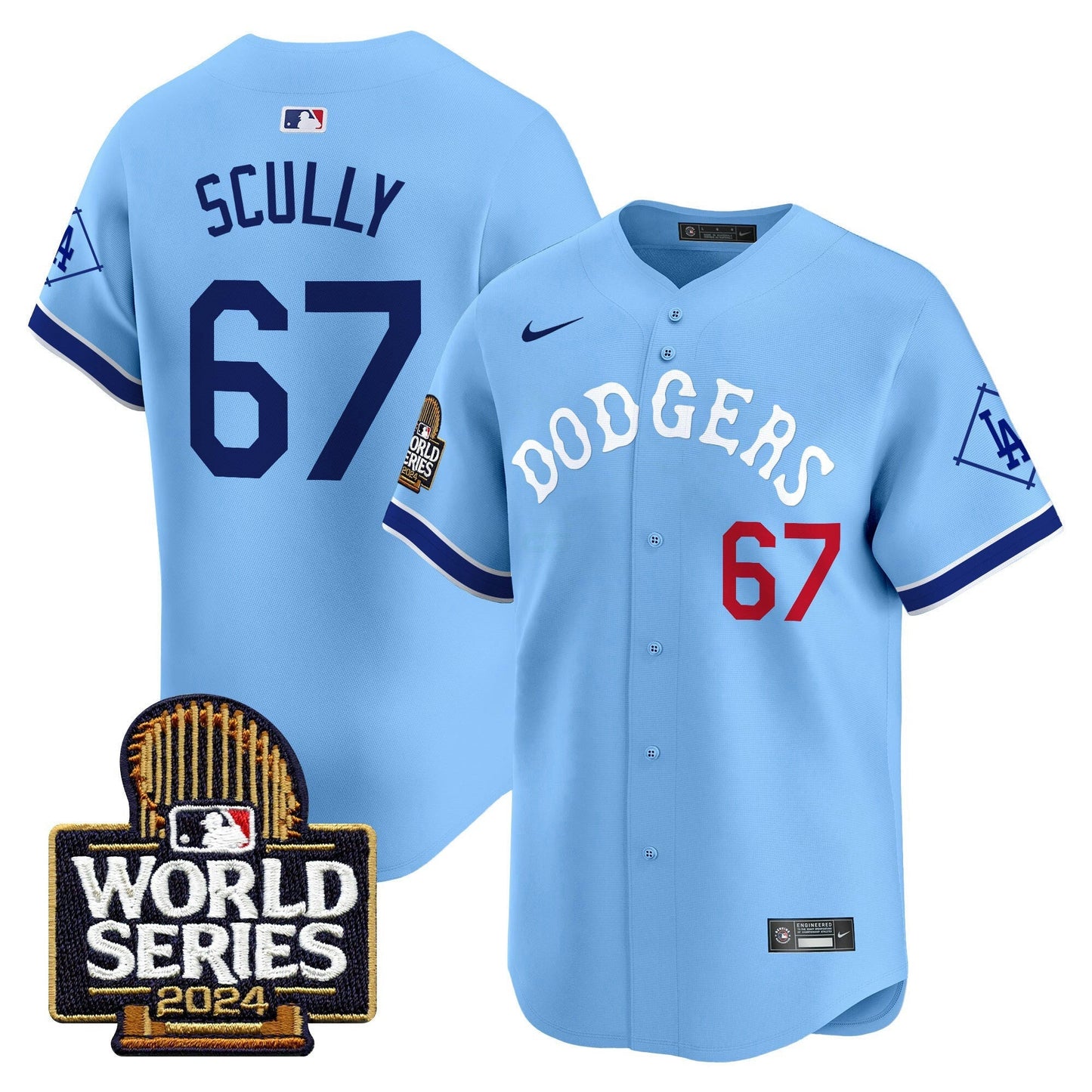 Camisa MLB Men’s Tribute 2024 World Series Vapor Premier Limited Jersey
