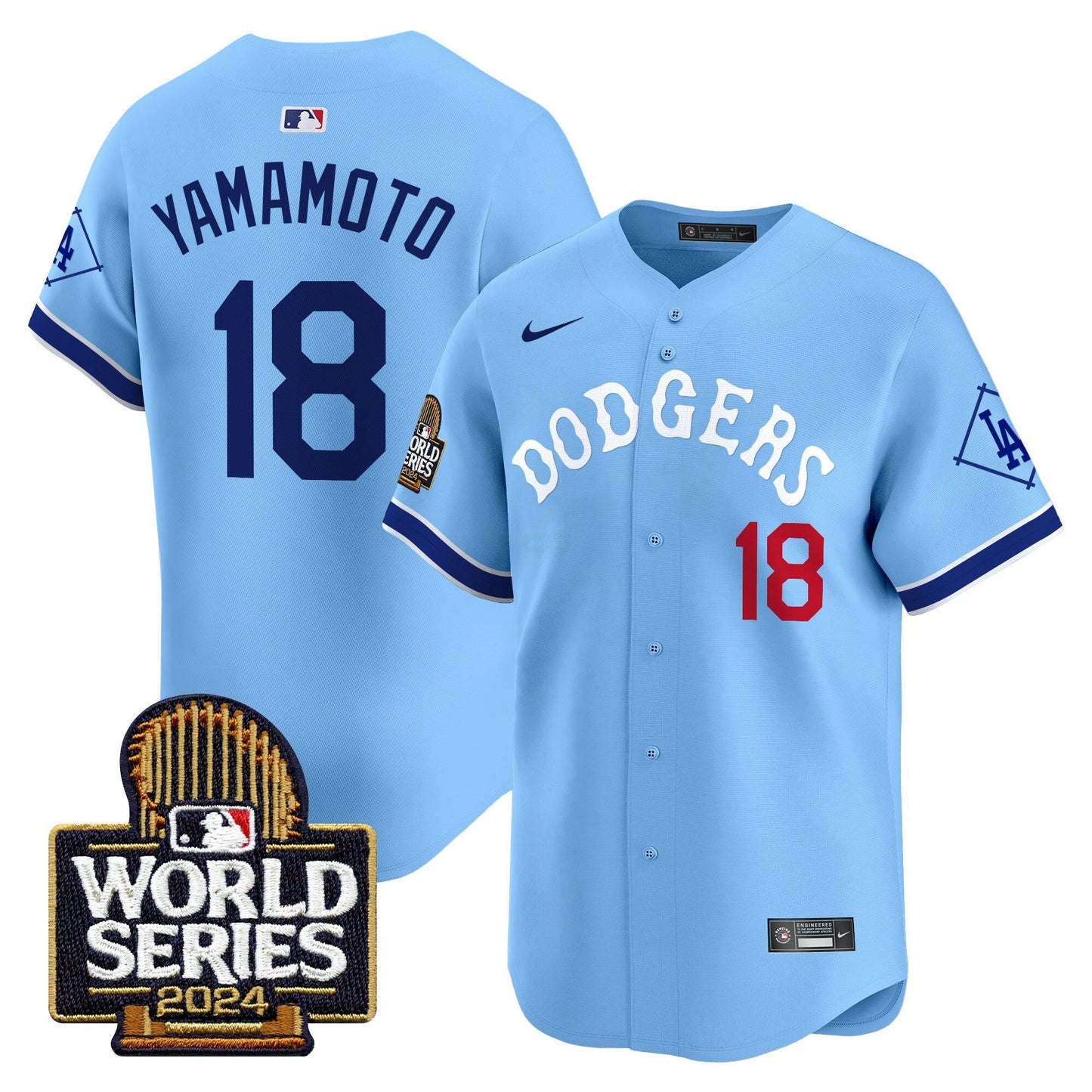 Camisa MLB Men’s Tribute 2024 World Series Vapor Premier Limited Jersey