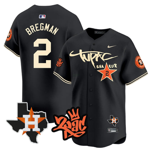Camisa MLB Men’s Tupac Shakur Vapor Premier Limited Jersey