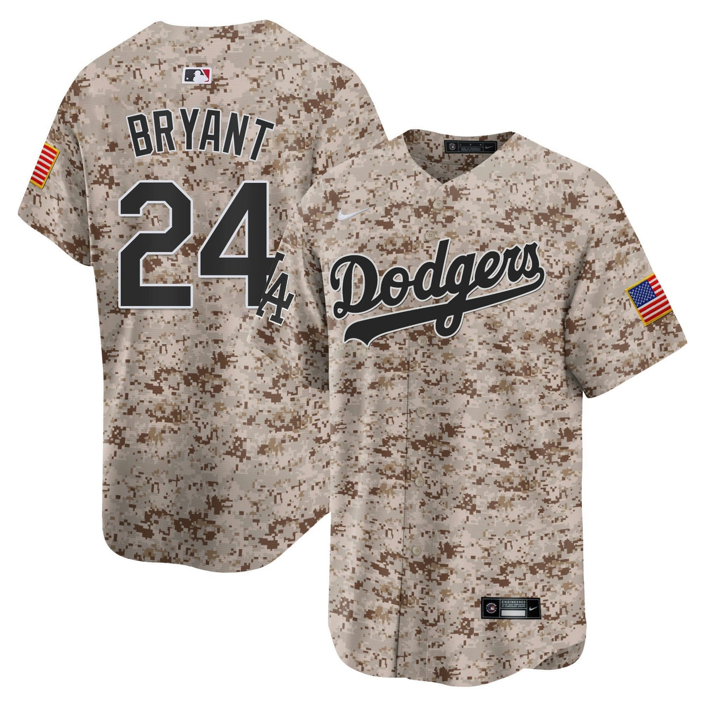 Camisa MLB Los Angeles Dodgers Men’s USMC Alternativa Vapor Premier Limited Jersey
