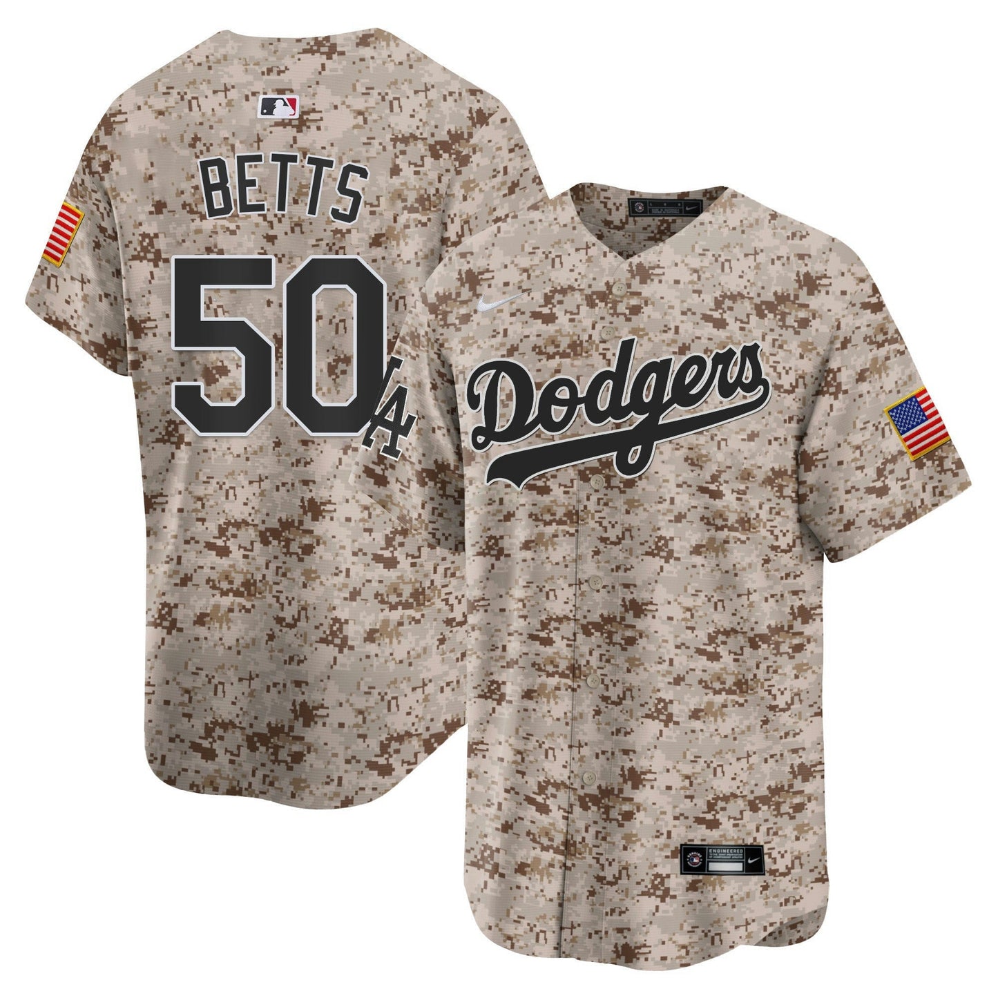 Camisa MLB Los Angeles Dodgers Men’s USMC Alternativa Vapor Premier Limited Jersey