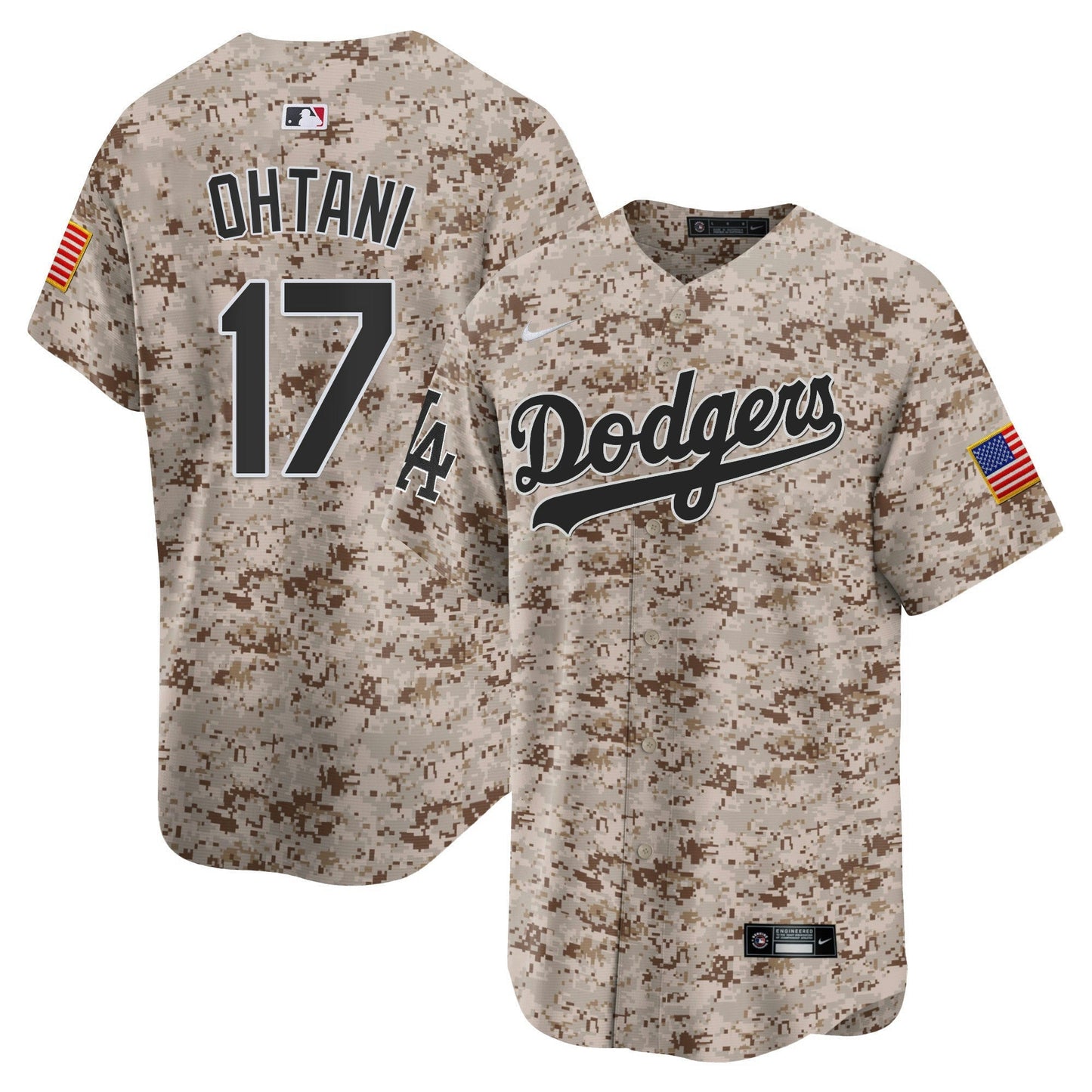 Camisa MLB Los Angeles Dodgers Men’s USMC Alternativa Vapor Premier Limited Jersey