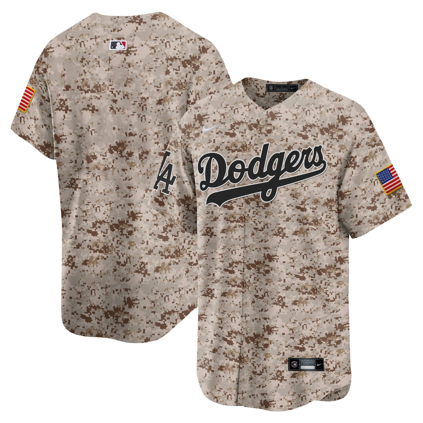 Camisa MLB Los Angeles Dodgers Men’s USMC Alternativa Vapor Premier Limited Jersey