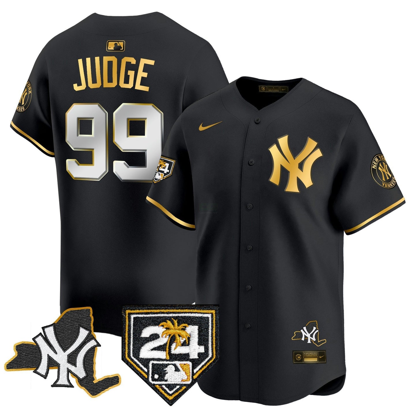 Camisa MLB Men’s Vapor Premier Limited Jersey – New York Patch