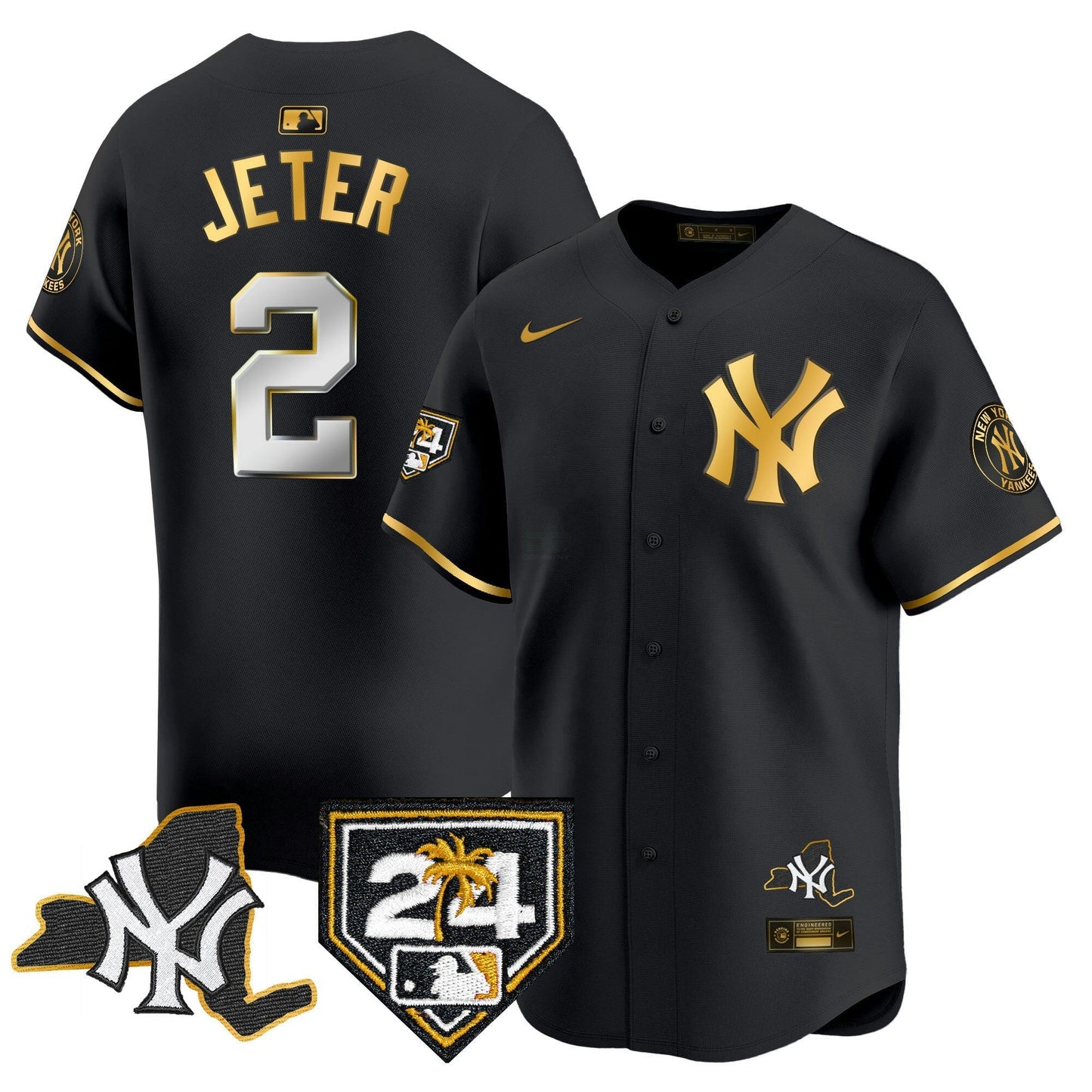 Camisa MLB Men’s Vapor Premier Limited Jersey – New York Patch