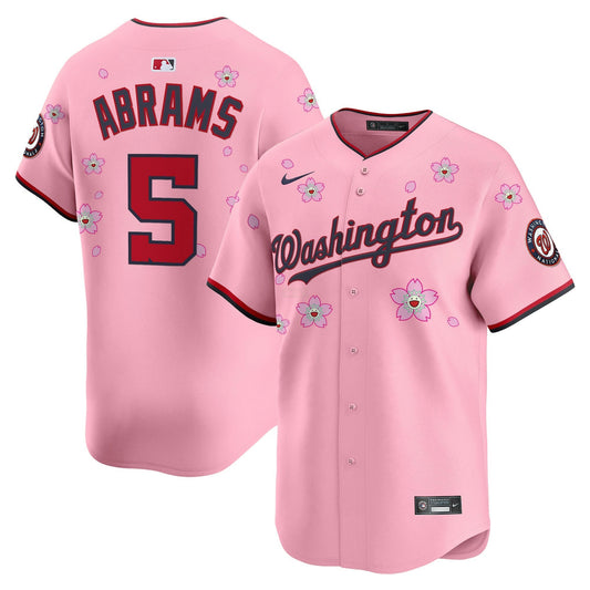 Camisa MLB Men’s Washington Cherry Blossom Vapor Premier Limited Jersey – Stitched