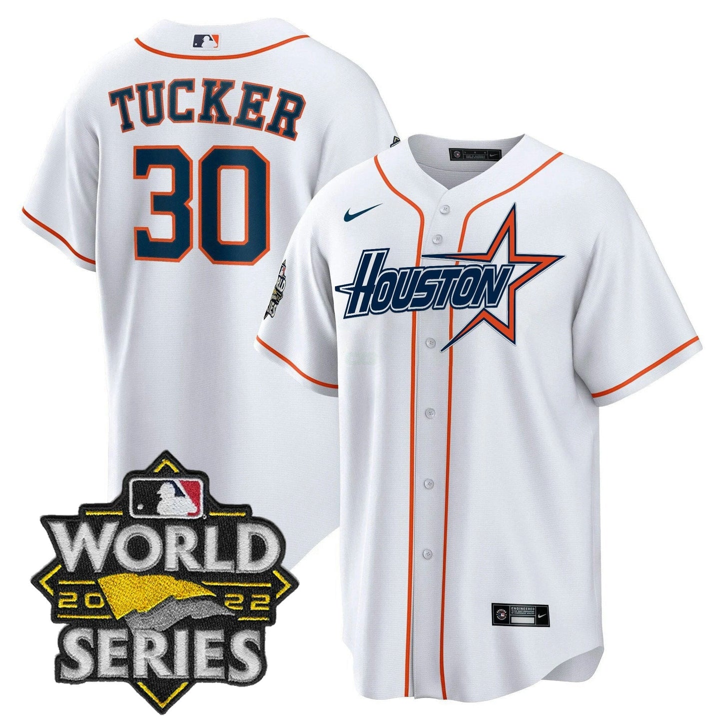 Camisa MLB Men’s World Series Preta Dourada Special Jersey