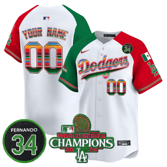 Camisa MLB Mexico 2024 World Series Champions Vapor Premier Limited Jersey V2