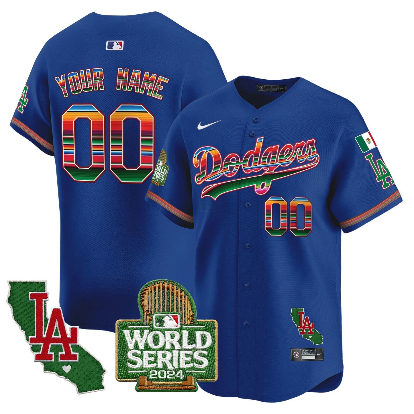 Camisa MLB Mexico 2024 World Series Vapor Premier Limited Jersey