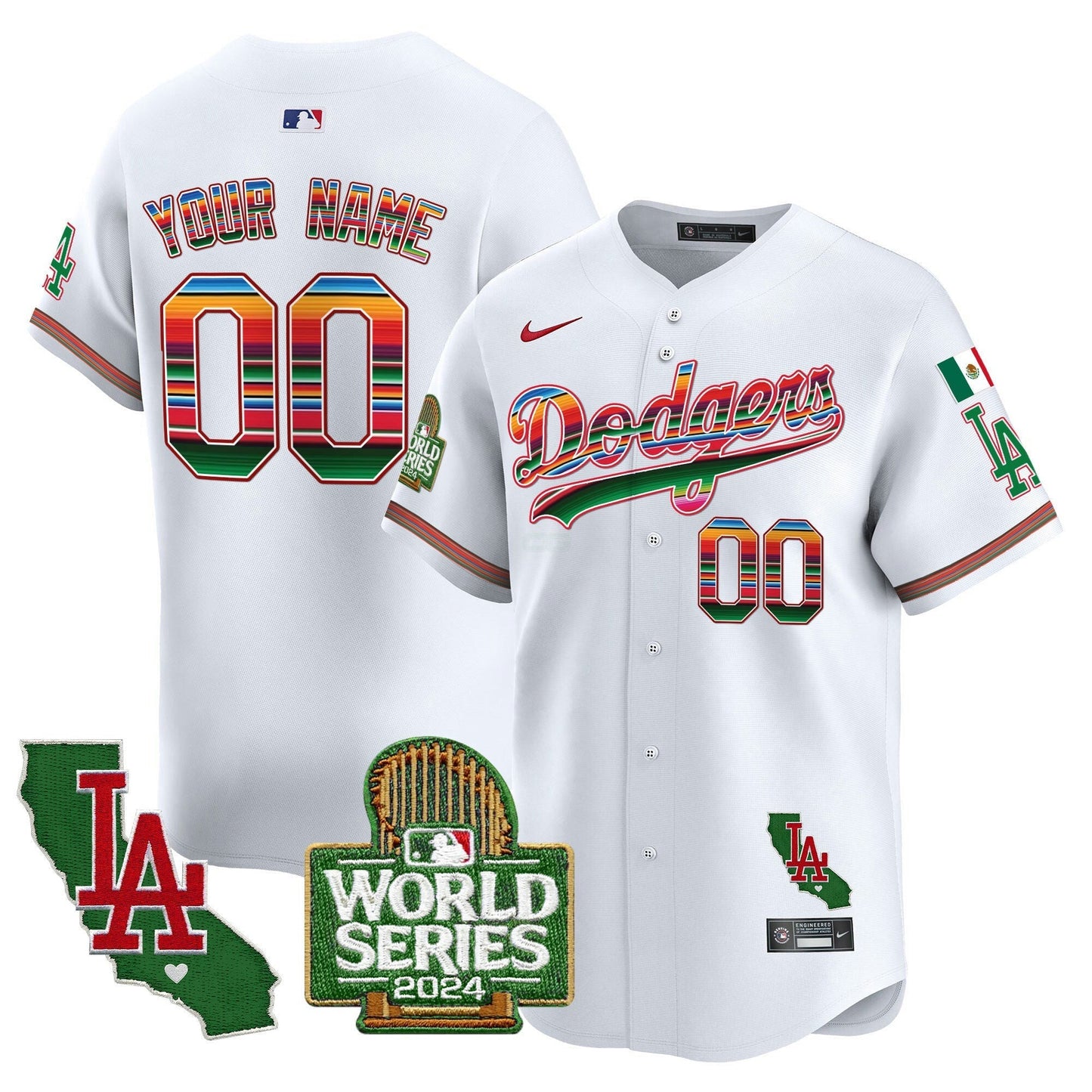 Camisa MLB Mexico 2024 World Series Vapor Premier Limited Jersey