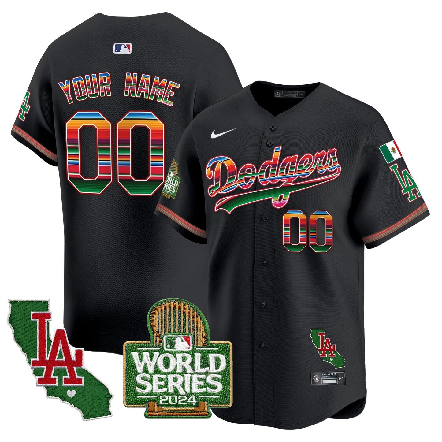 Camisa MLB Mexico 2024 World Series Vapor Premier Limited Jersey