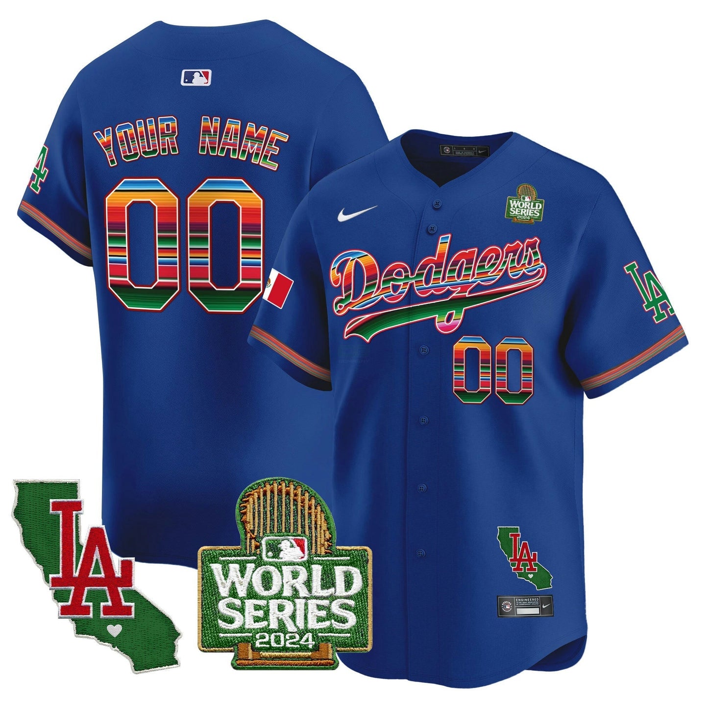 Camisa MLB Mexico 2024 World Series Vapor Premier Limited Jersey V2