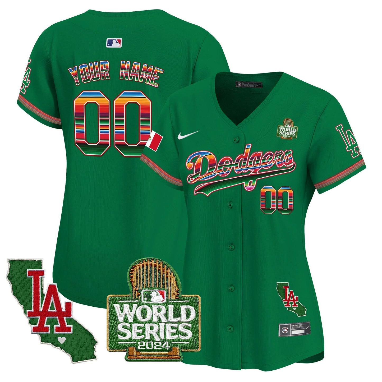 Camisa MLB Mexico 2024 World Series Vapor Premier Limited Jersey V2