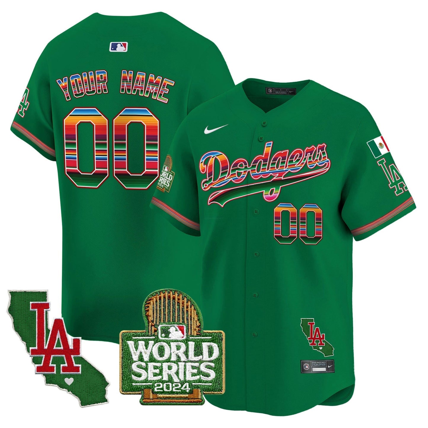 Camisa MLB Mexico 2024 World Series Vapor Premier Limited Jersey