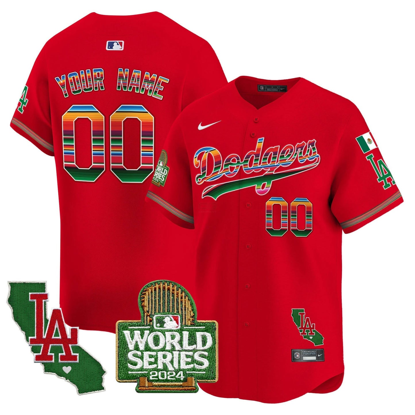 Camisa MLB Mexico 2024 World Series Vapor Premier Limited Jersey
