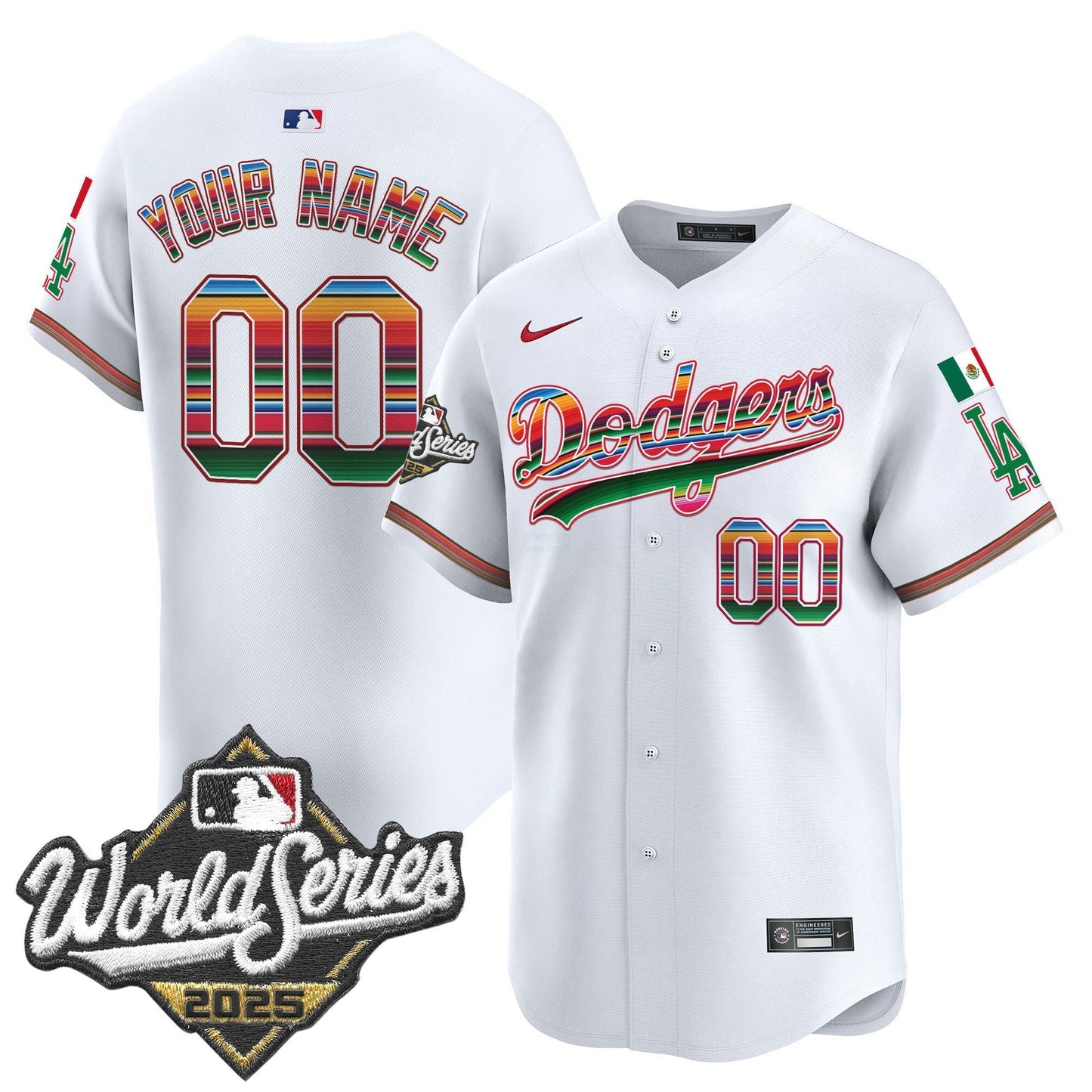 Camisa MLB Mexico 2025 World Series Vapor Premier Limited Jersey