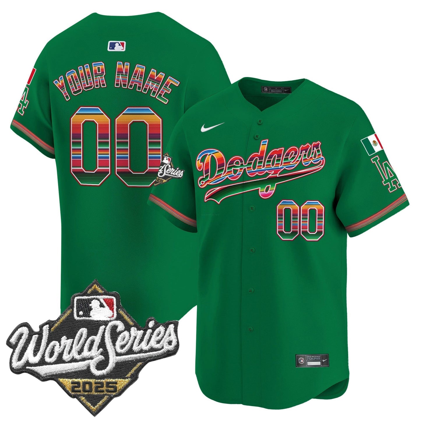 Camisa MLB Mexico 2025 World Series Vapor Premier Limited Jersey