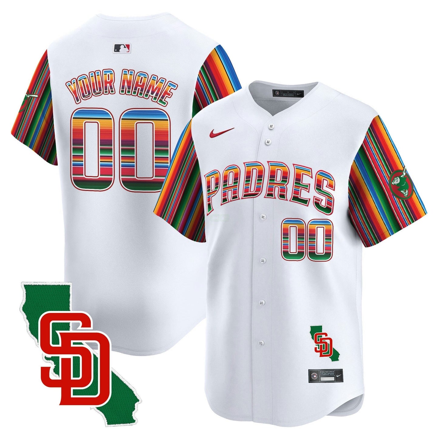Camisa MLB Mexico California Patch Vapor Premier Limited Jersey V6
