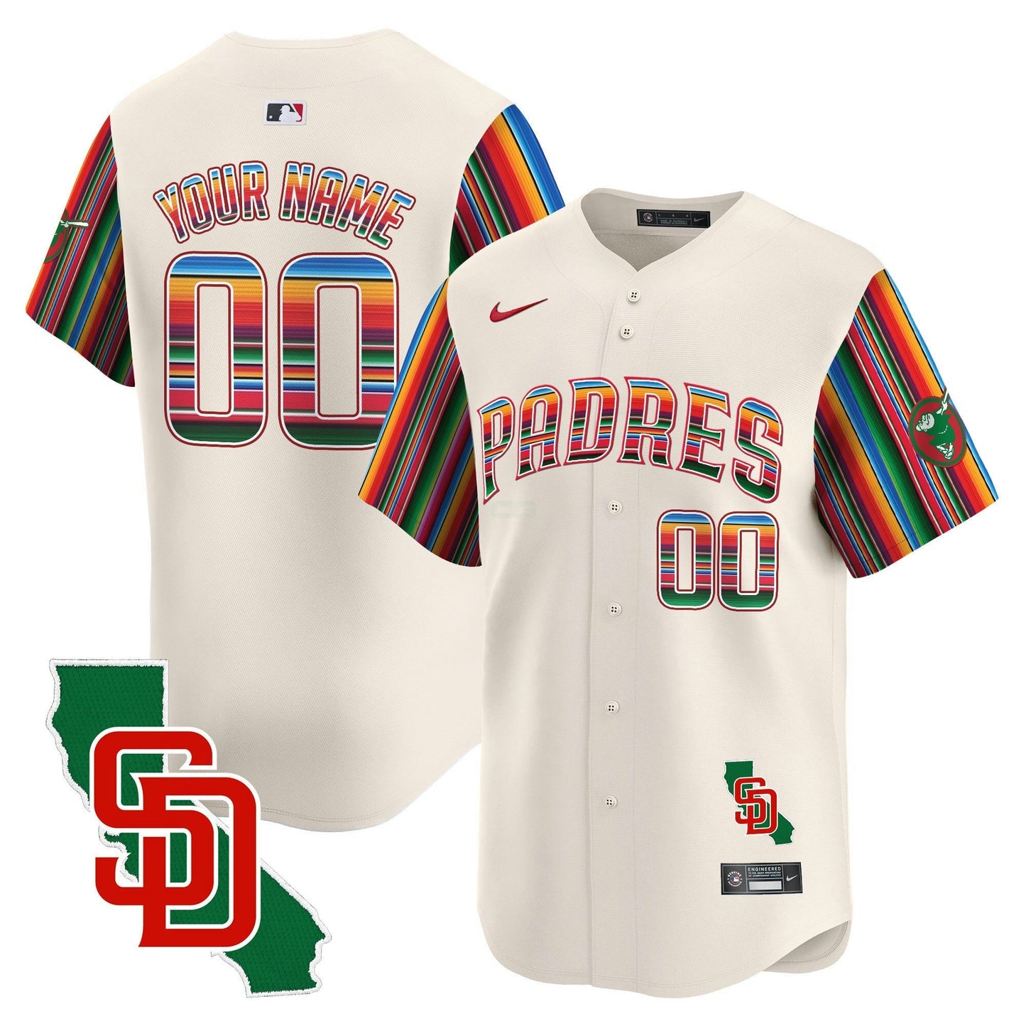 Camisa MLB Mexico California Patch Vapor Premier Limited Jersey V6
