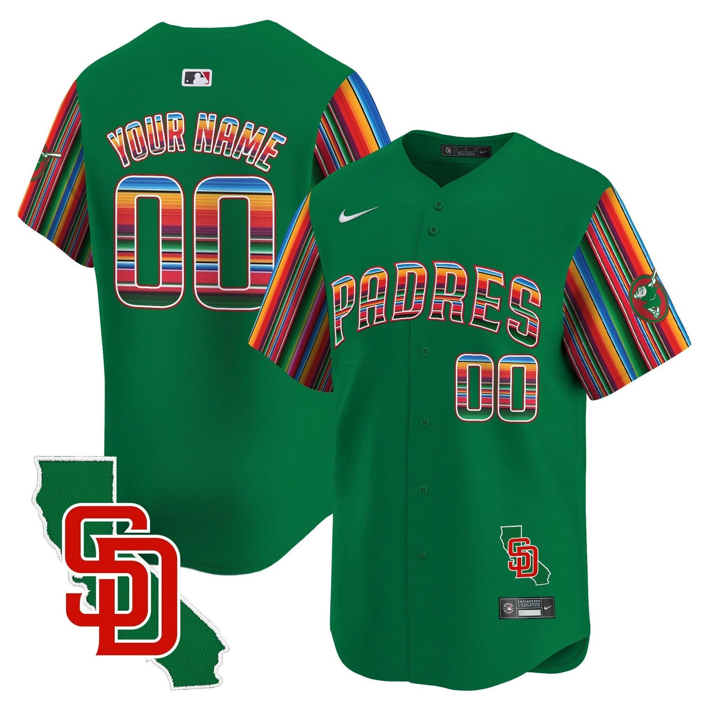 Camisa MLB Mexico California Patch Vapor Premier Limited Jersey V6