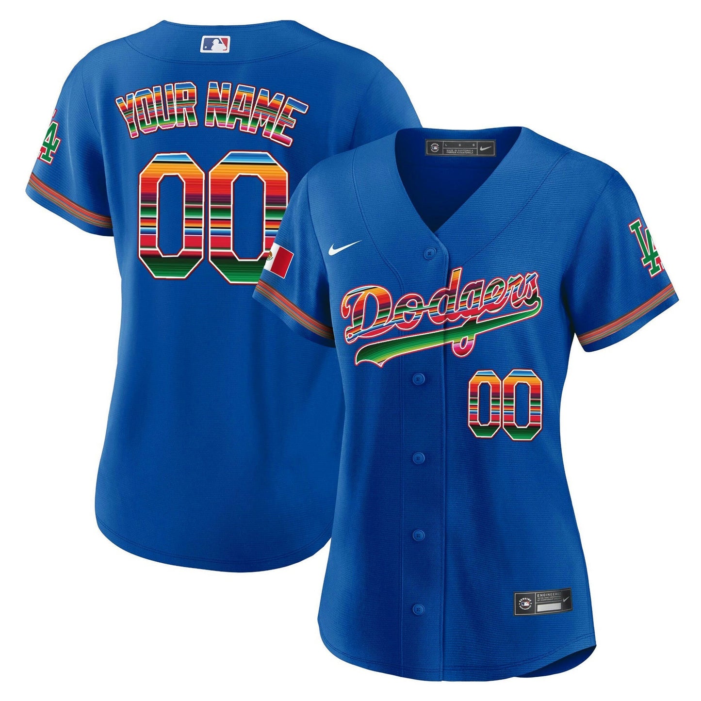 Camisa MLB Los Angeles Dodgers Mexico Cool Base Limited Jersey