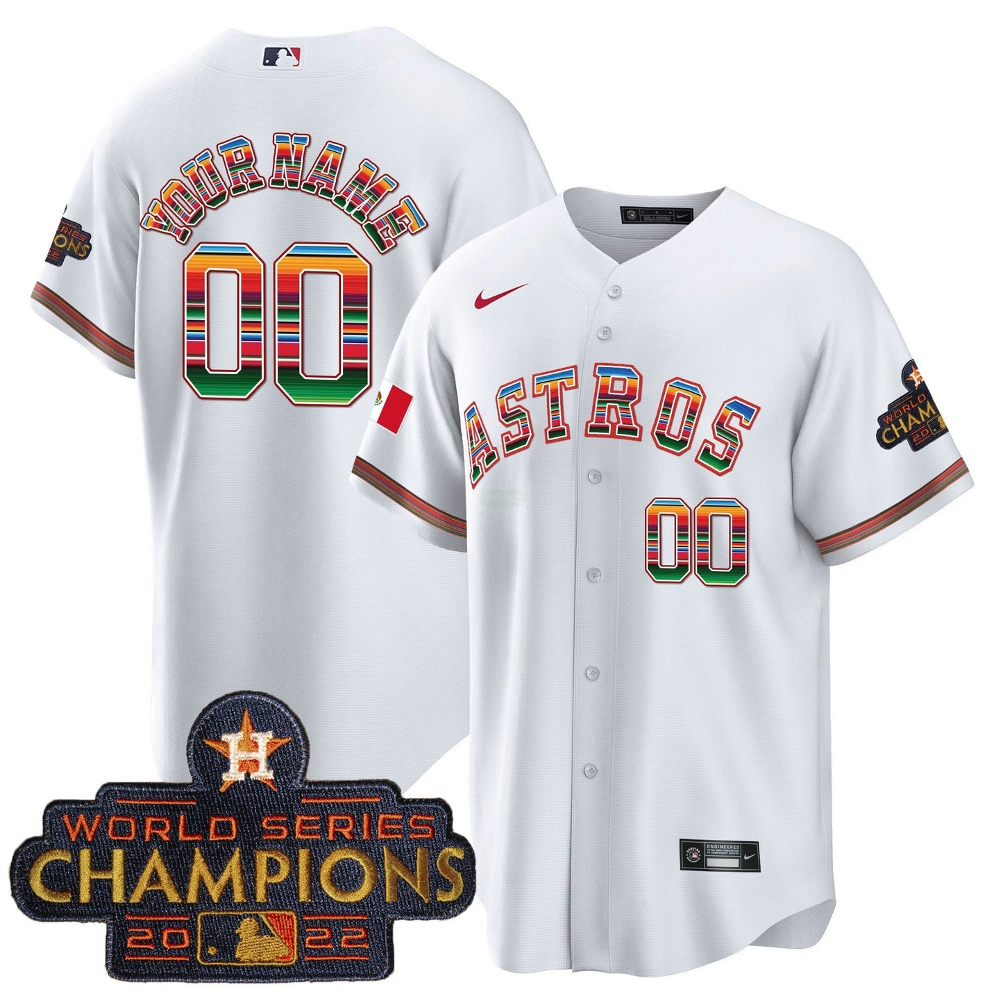 Camisa MLB Houston Astros Mexico Cool Base Limited Jersey