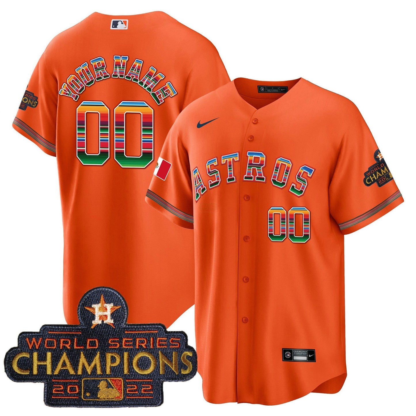 Camisa MLB Houston Astros Mexico Cool Base Limited Jersey