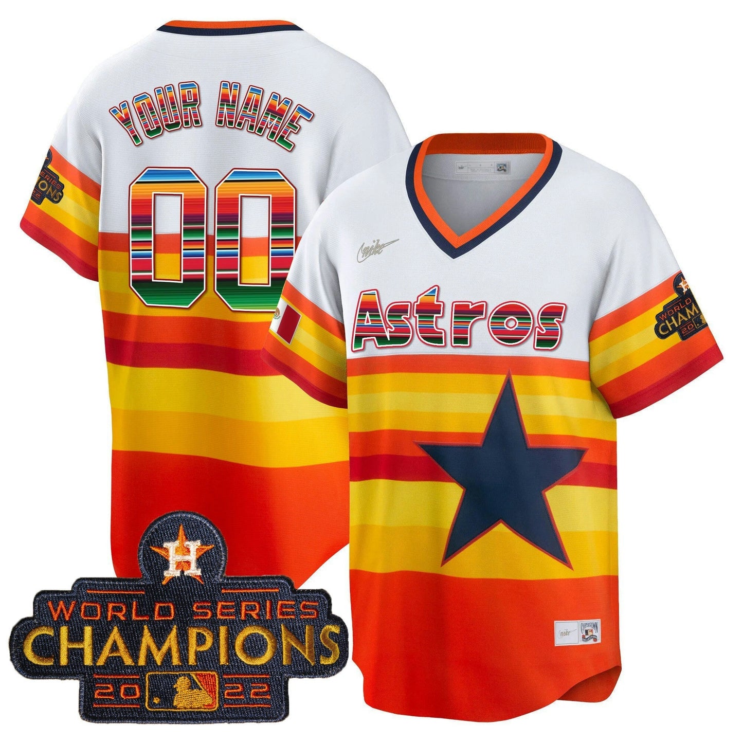 Camisa MLB Houston Astros Mexico Cool Base Limited Jersey V2