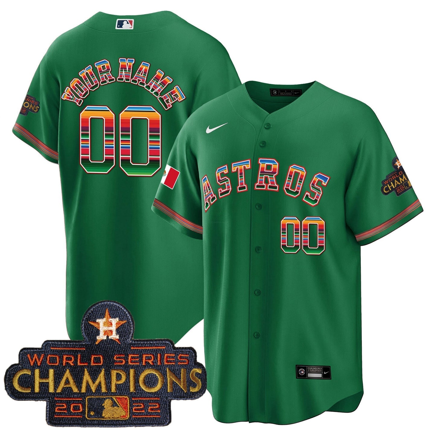 Camisa MLB Houston Astros Mexico Cool Base Limited Jersey
