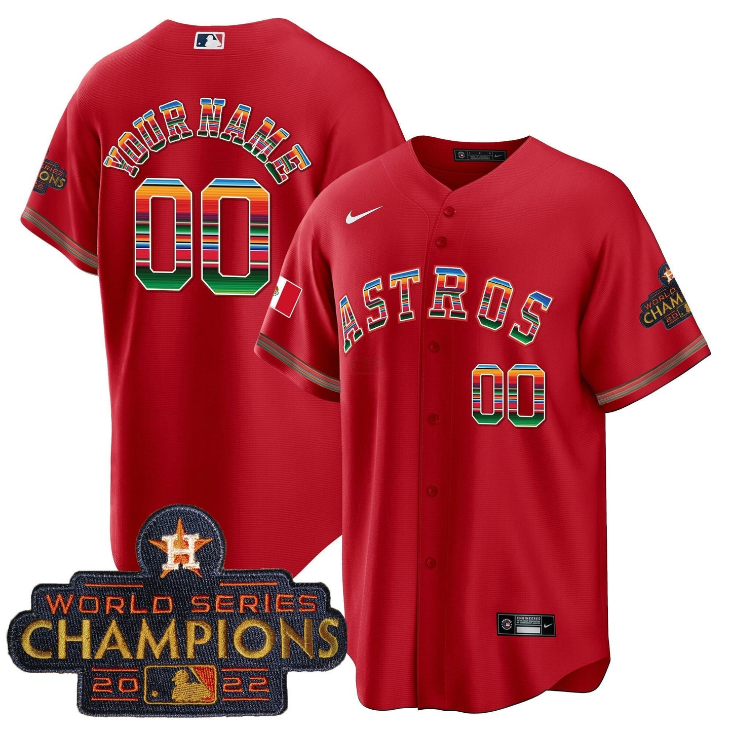 Camisa MLB Houston Astros Mexico Cool Base Limited Jersey
