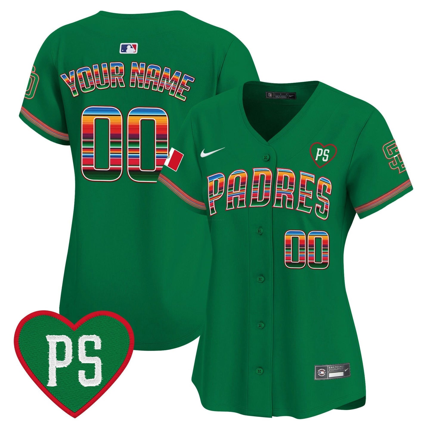 Camisa MLB Mexico “For Peter” Patch Vapor Premier Limited Jersey