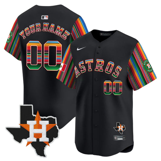Camisa MLB Mexico Texas Patch Vapor Premier Limited Jersey V5