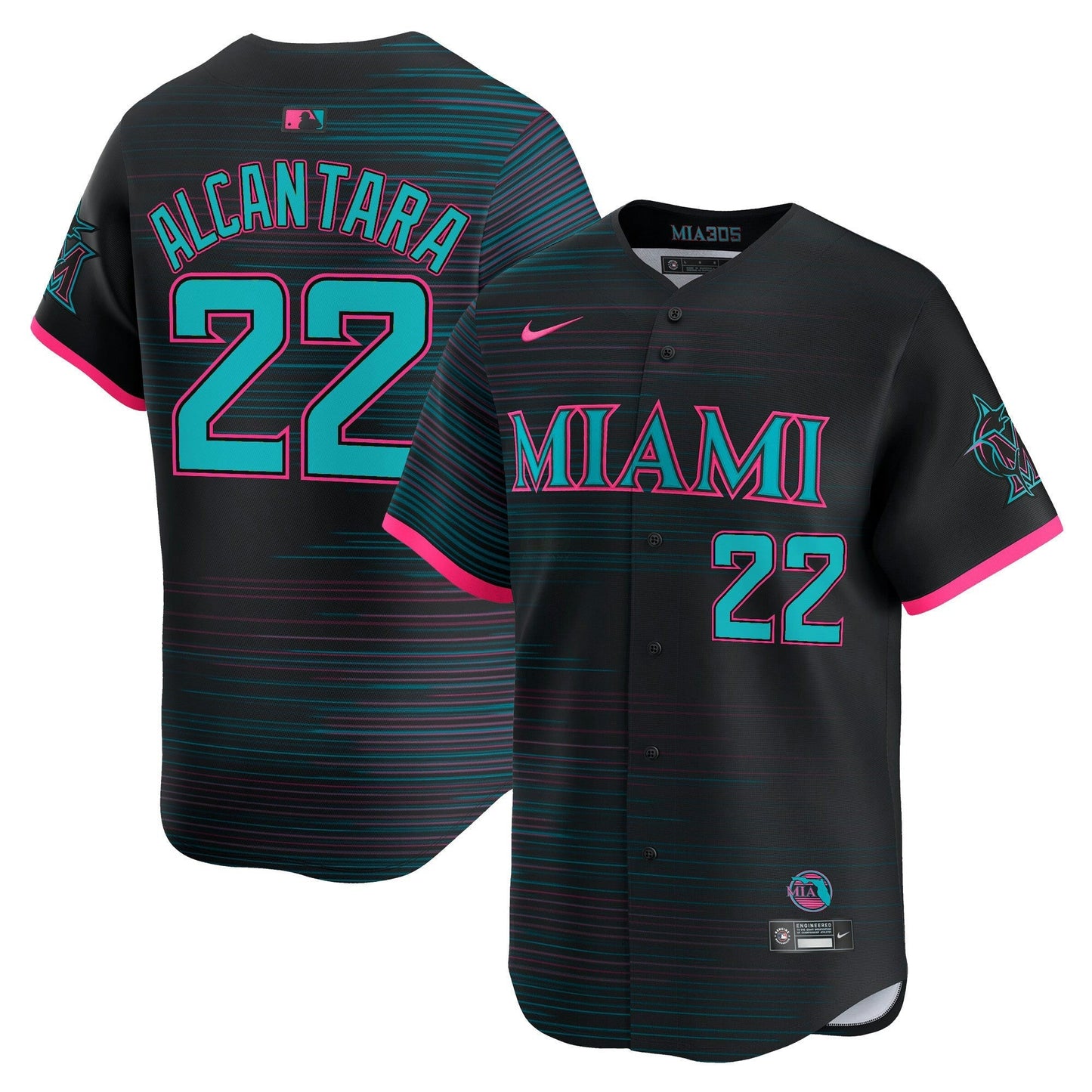 Camisa MLB Miami 2025 City Connect Vapor Premier Limited Jersey