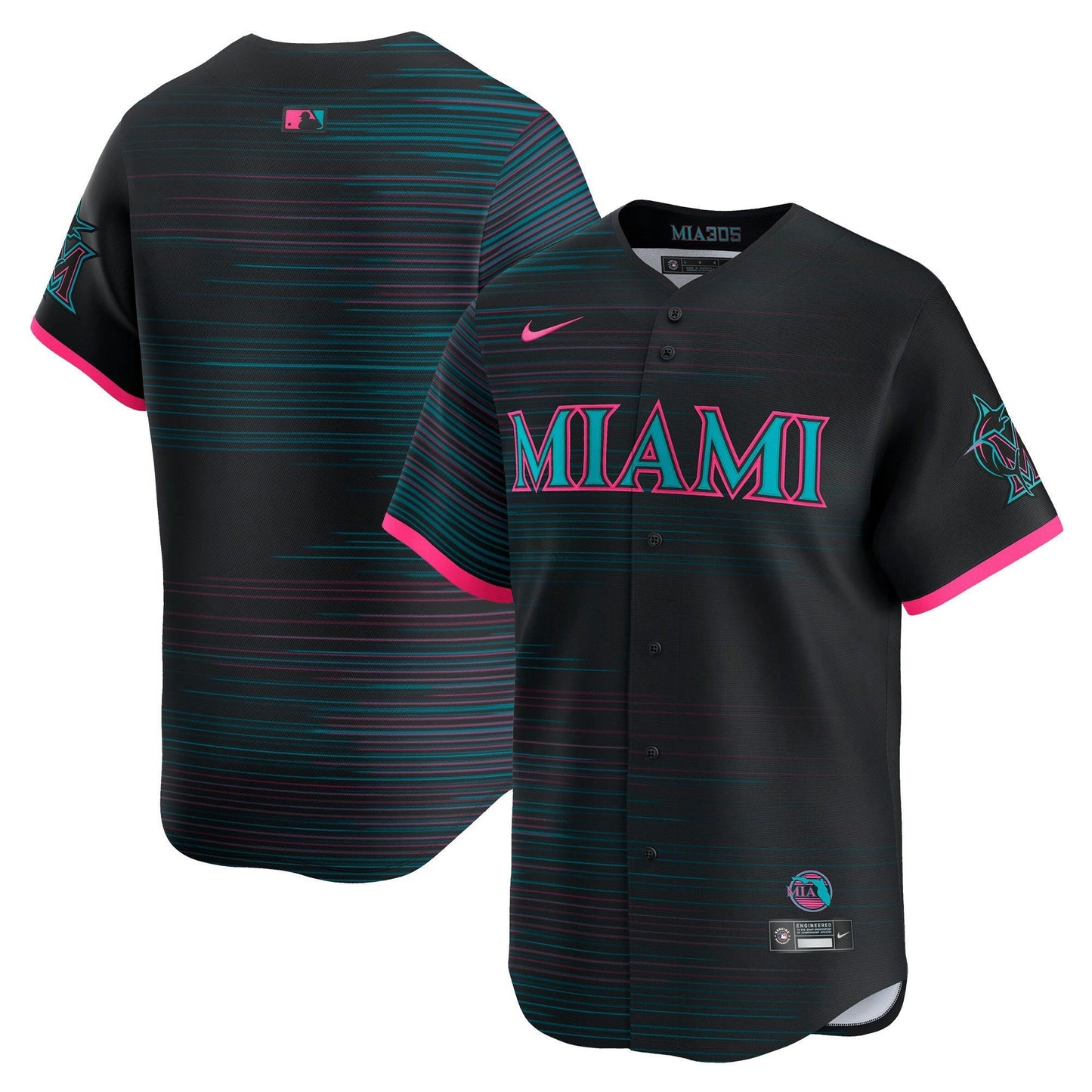 Camisa MLB Miami 2025 City Connect Vapor Premier Limited Jersey