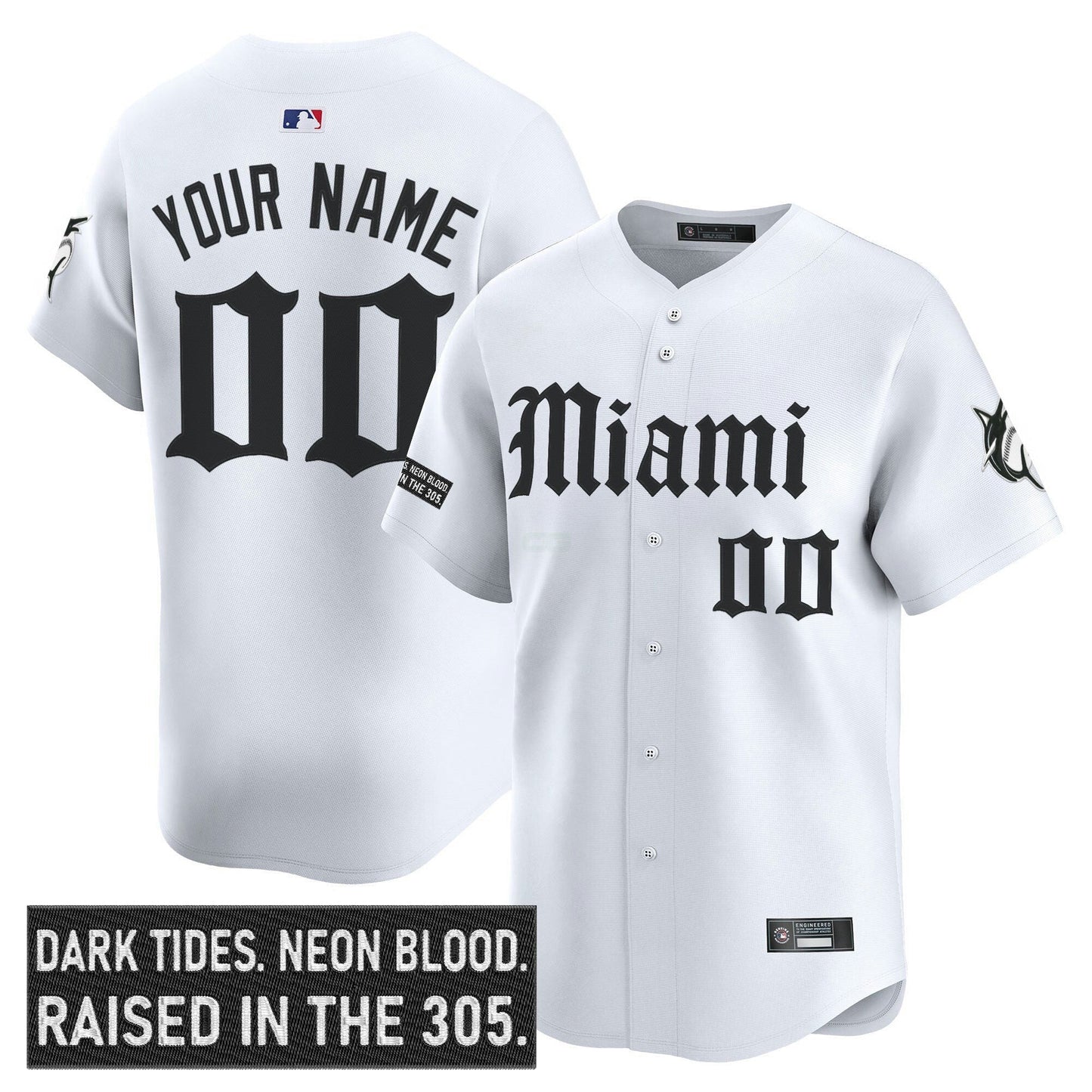 Camisa MLB Miami ‘Gothic Vice Edition’ Vapor Premier Limited Jersey